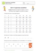 Einmaleins mit 5: Ergebnisse auswählen Einmaleins mit 5: Ergebnisse auswählen